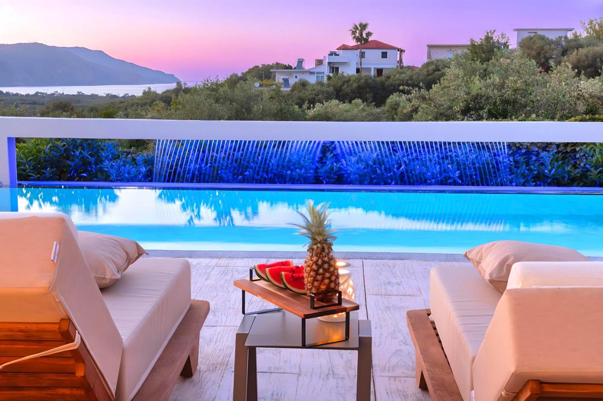 Minoas Villas Heated Pool Kournás Екстериор снимка