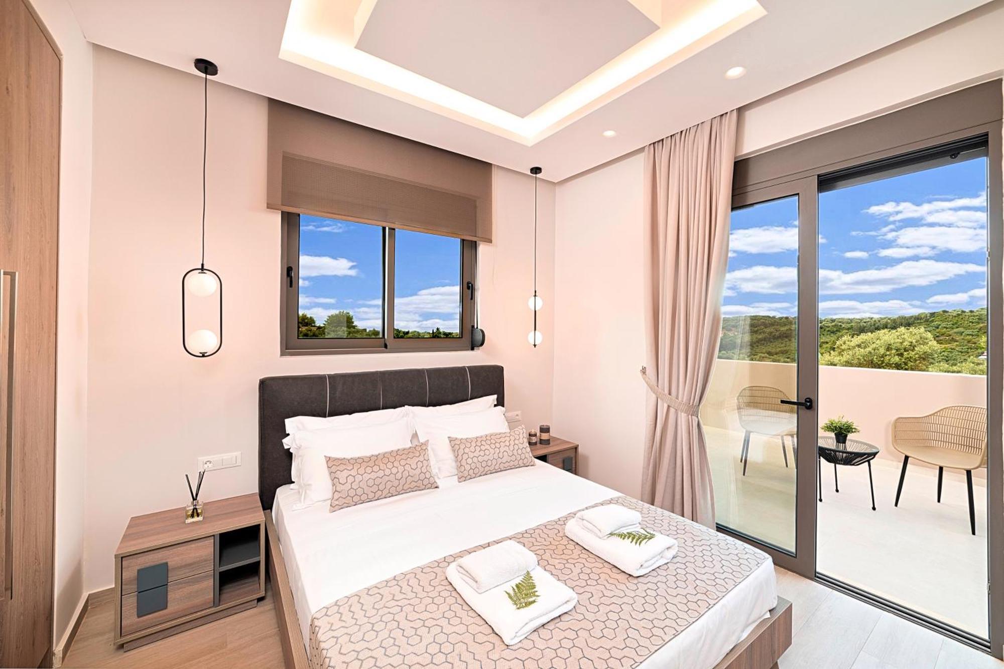 Minoas Villas Heated Pool Kournás Екстериор снимка