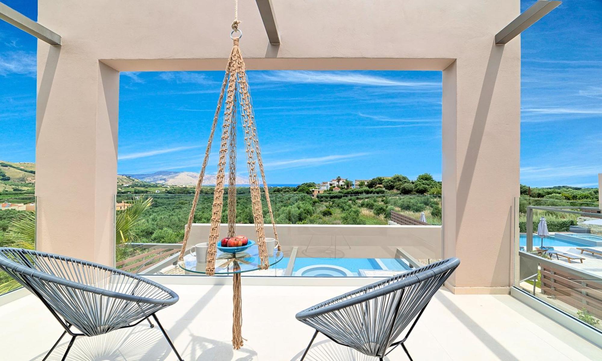 Minoas Villas Heated Pool Kournás Екстериор снимка